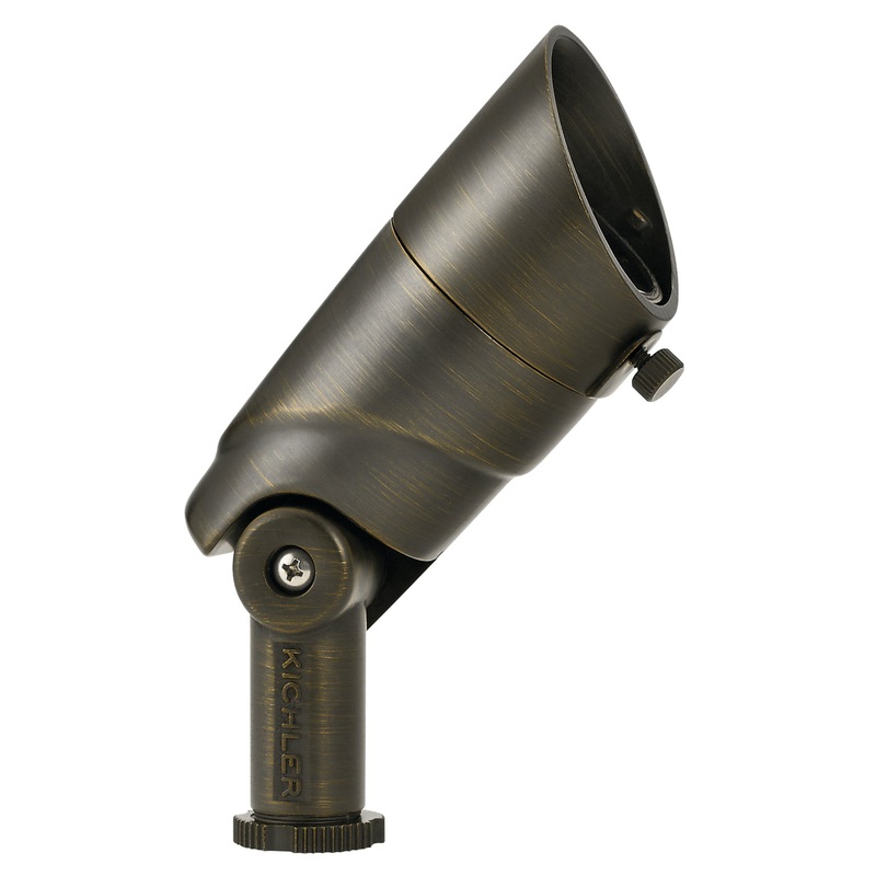 Kichler 16016CBR27 Landscape LED Accent, Centennial Brass