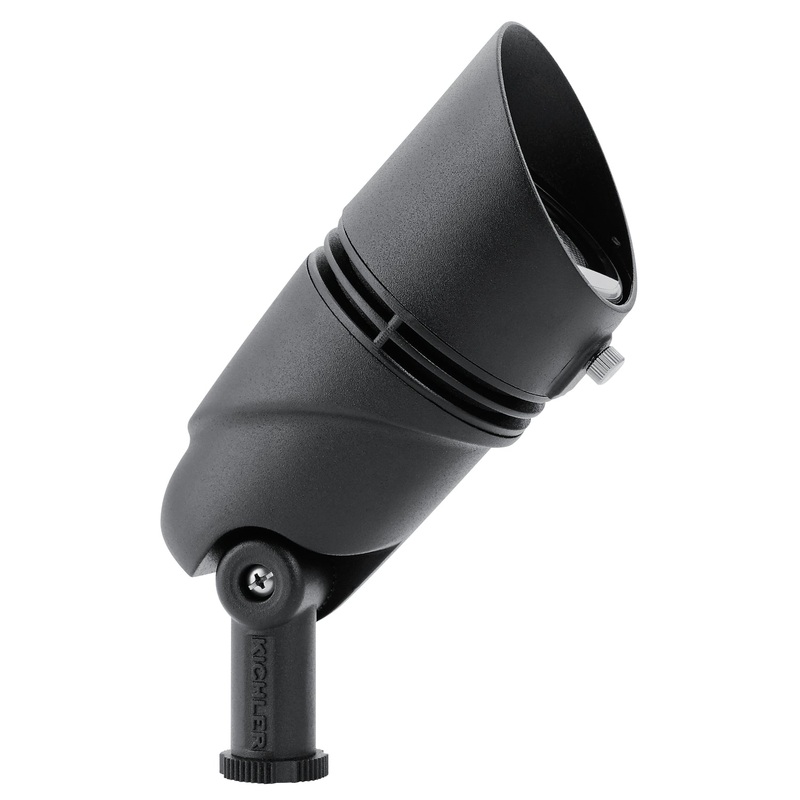 Kichler 16018BKT27 Landscape LED Accent, Textured Black