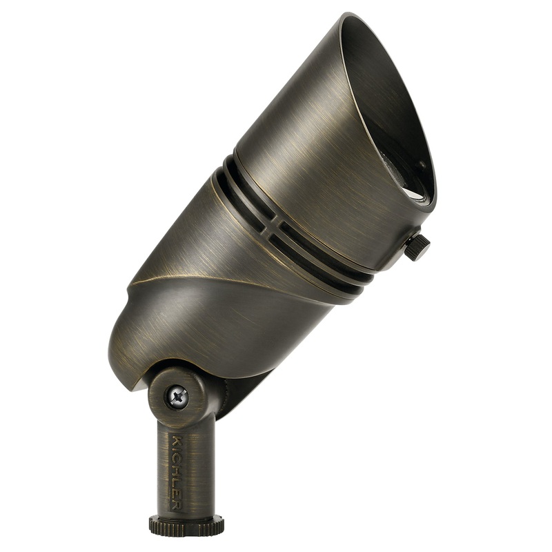 Kichler 16018CBR27 Landscape LED Accent, Centennial Brass