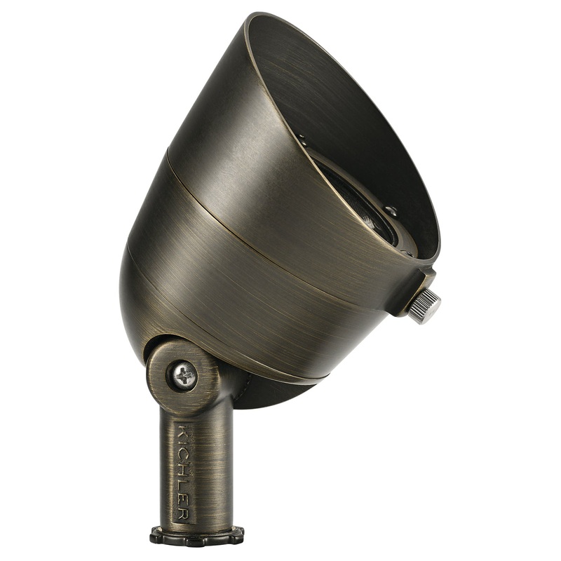 Kichler 16156CBR27 Landscape LED Accent, Centennial Brass