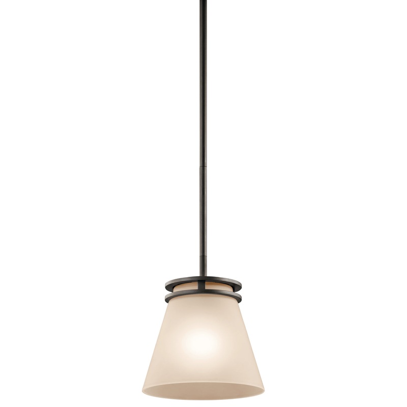 Kichler 1687OZ Hendrik One Light Mini Pendant, Olde Bronze