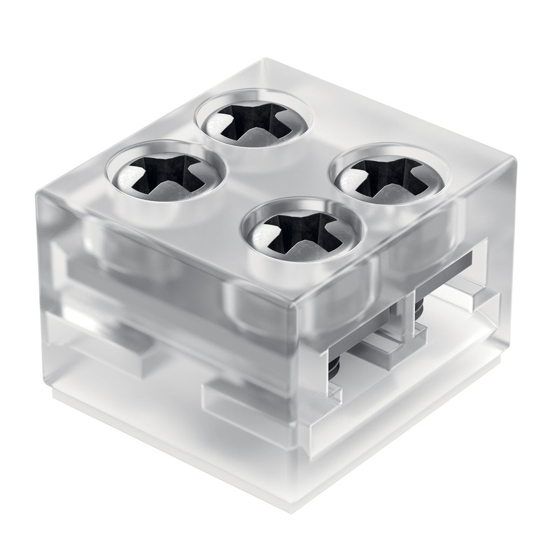 Kichler 1TBTT1CLR Accessory Terminal Block Tape-To-Tape, Clear