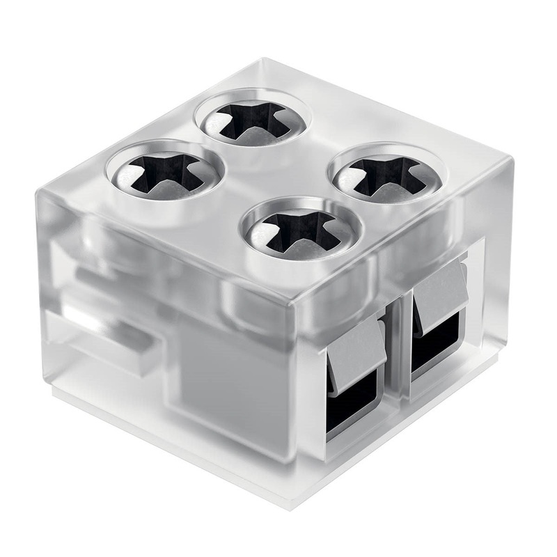 Kichler 1TBTW1CLR Accessory Terminal Block Tape-To-Wire, Clear