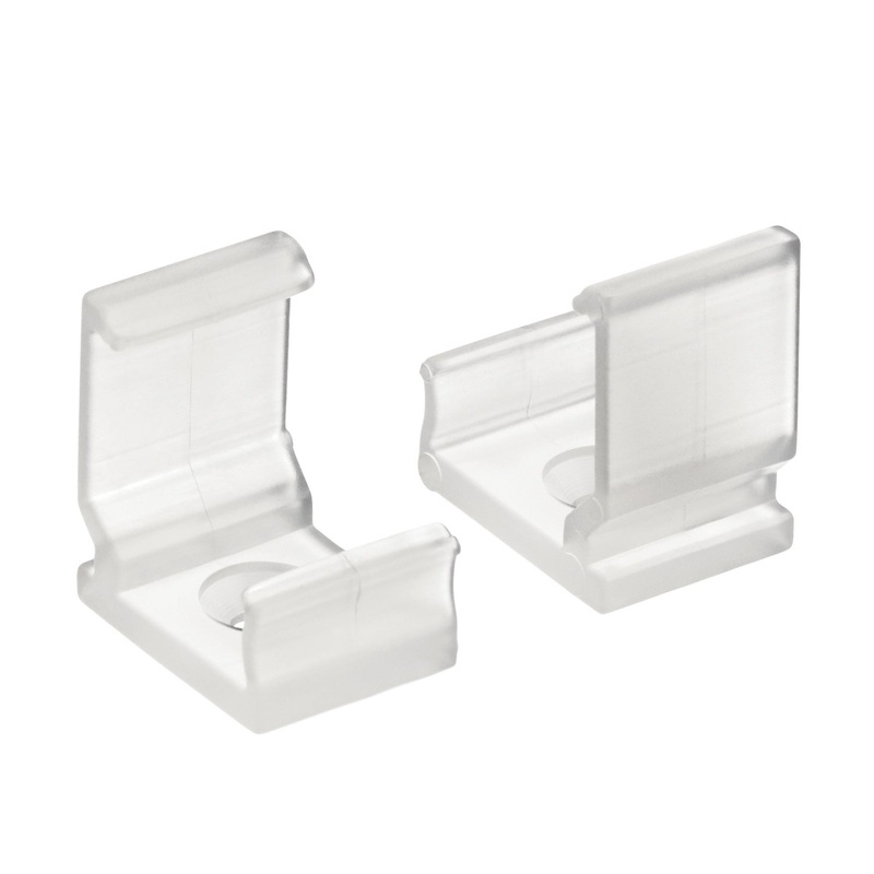 Kichler 1TEM145SFSCLR ILS TE Series Tape Extrustion Mounting Clips, Clear