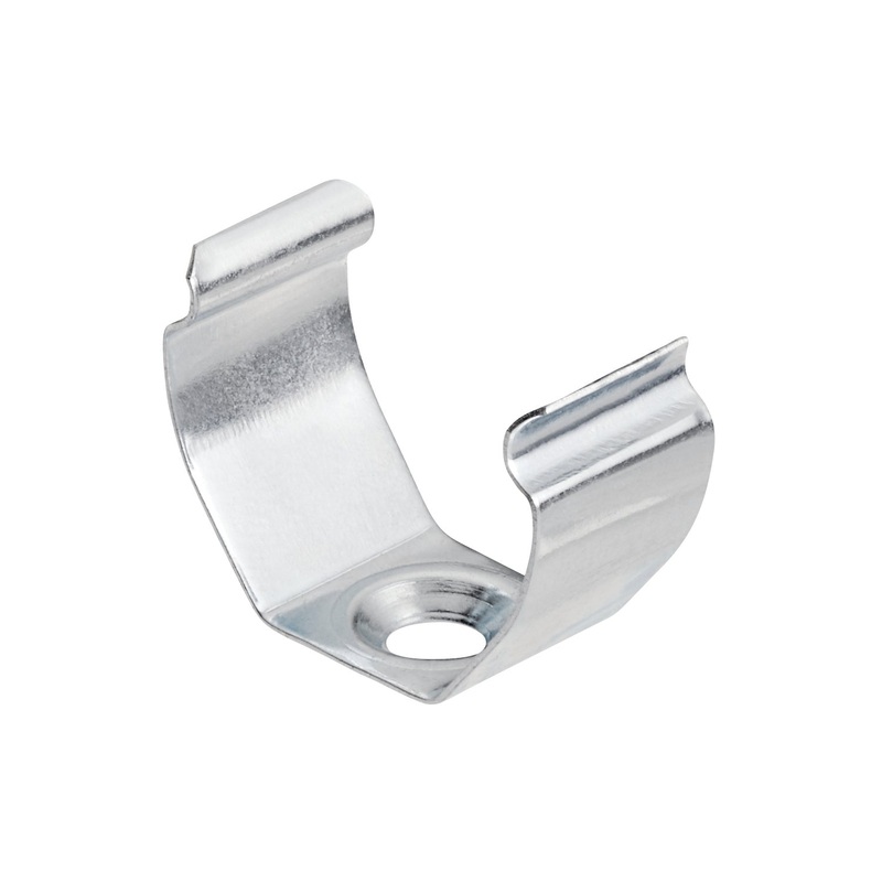 Kichler 1TEM1RDSFSCH ILS TE Series Tape Extrusion Mtg. Clips, Chrome