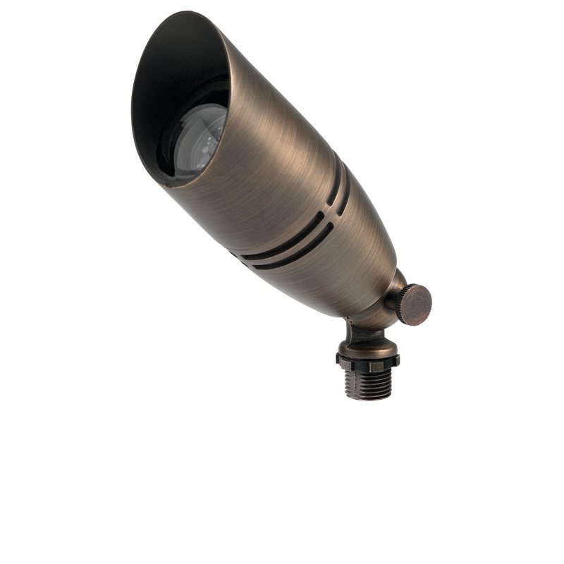 Kichler 15517CBR One Light Landscape Accent, Centennial Brass