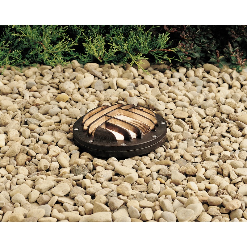 Kichler 15694AZ Accessory Rock Guard, Architectural Bronze
