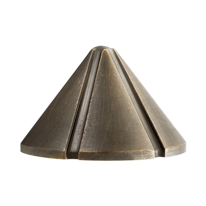Kichler 15765CBR30 Cbr LED Integrated LED Deck Light, Centennial Brass (Discontinued)