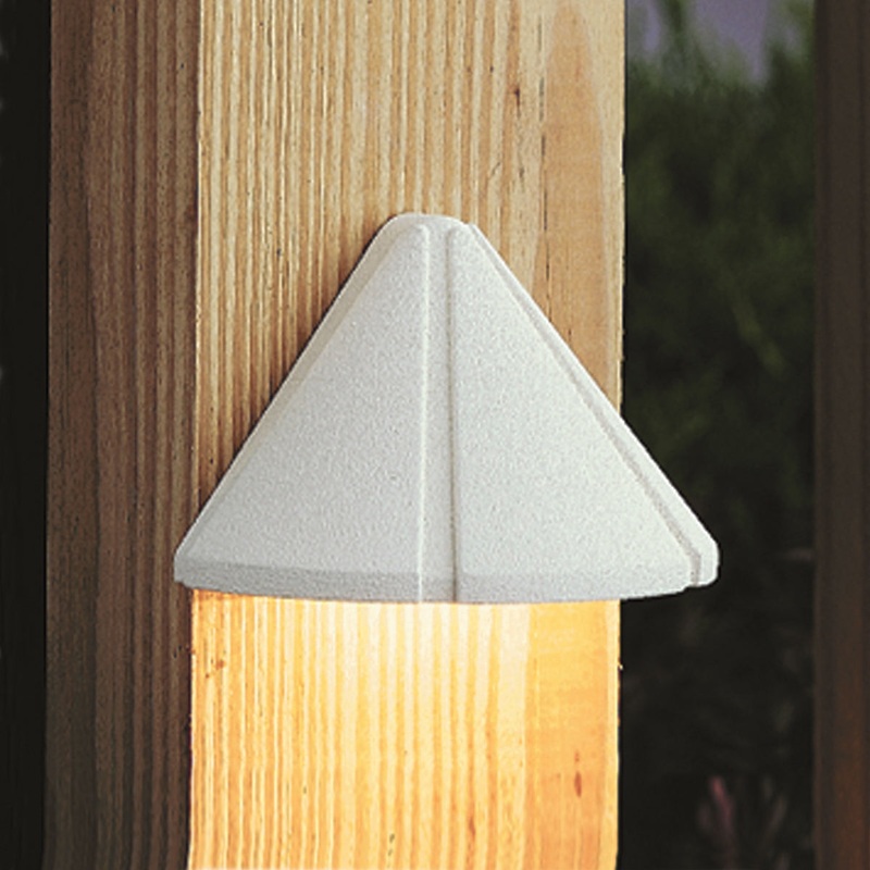 Kichler 15765WHT27R LED Deck Light, White