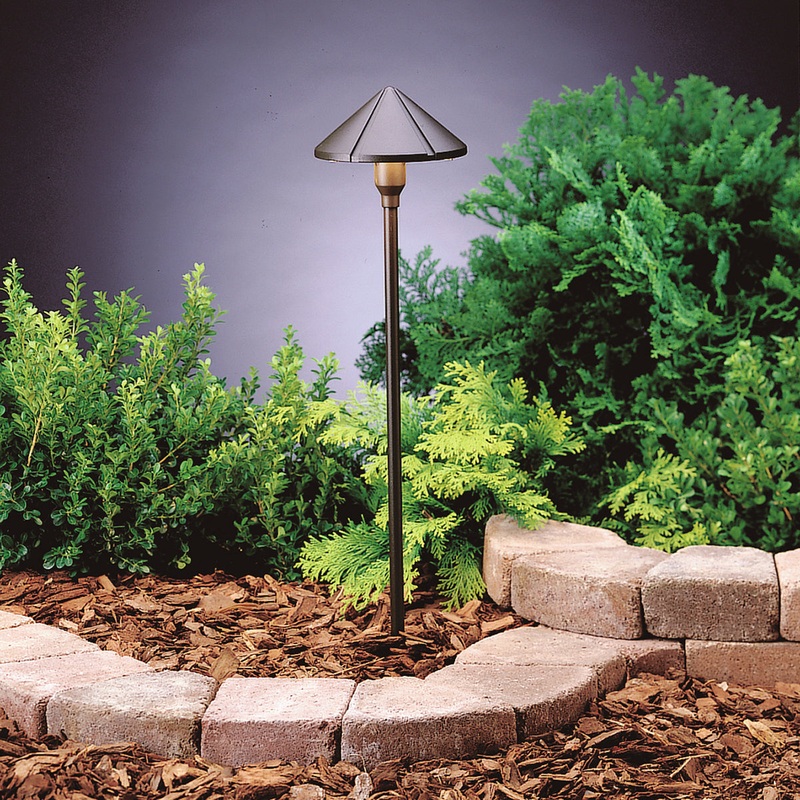 Kichler 15826AZT27R LED Path Light, Textured Architectural Bronze