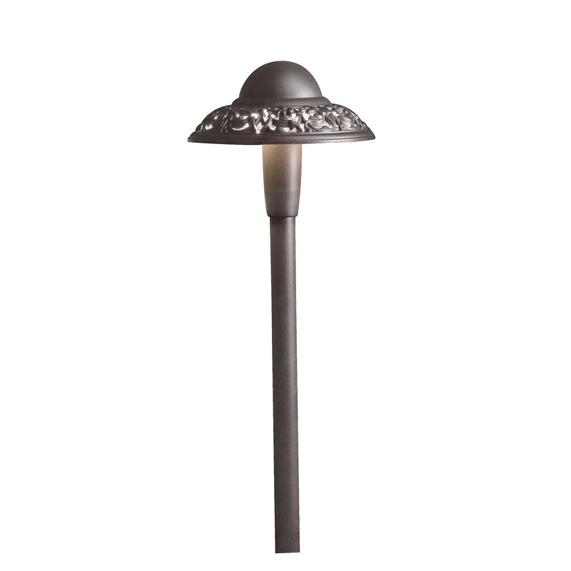 Kichler 15857AZT27R LED Pierced Dome, Textured Architectural Bronze
