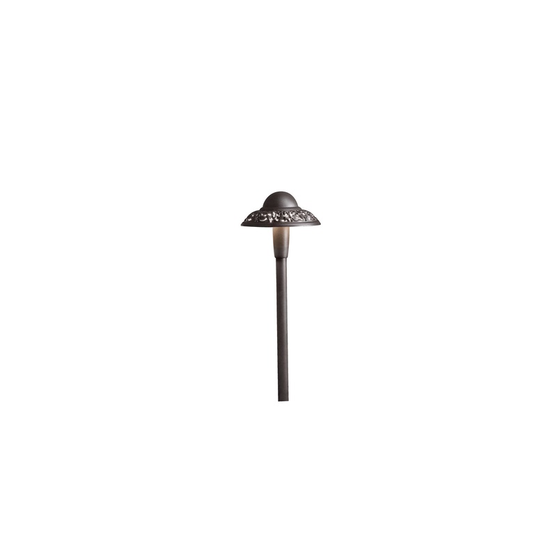Kichler 15857AZT30R LED Pierced Dome, Textured Architectural Bronze