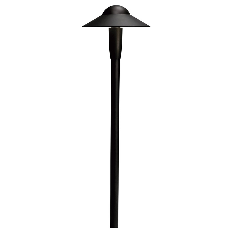 Kichler 15870BKT27R LED Path Light, Textured Black