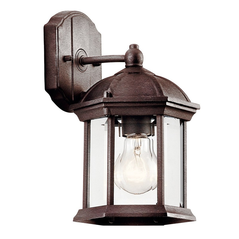 Kichler 49183TZL18 Barrie LED Outdoor Wall Mount, Tannery Bronze