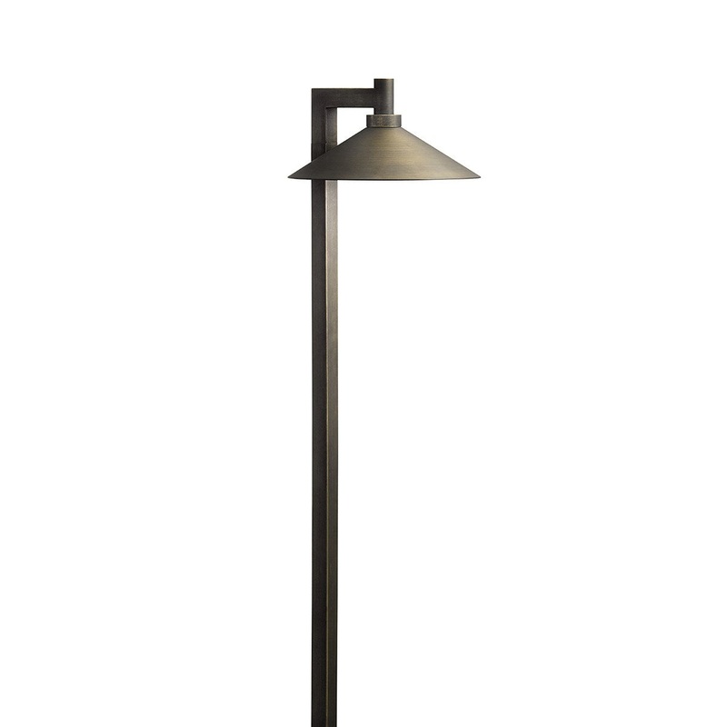 Kichler 15800CBR27 Cbr LED Integrated LED Path Light, Centennial Brass