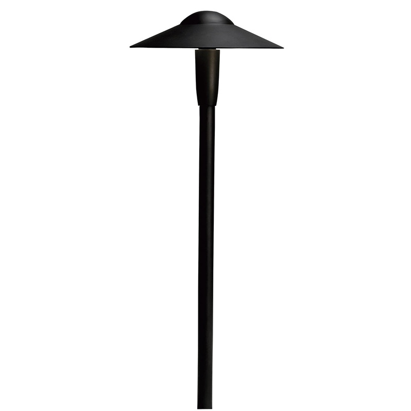 Kichler 15810BKT27R LED Path Light, Textured Black