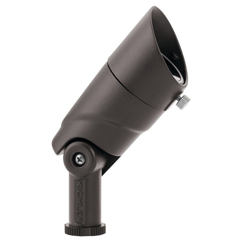 Kichler 16015AZT27 Landscape LED Accent, Textured Architectural Bronze
