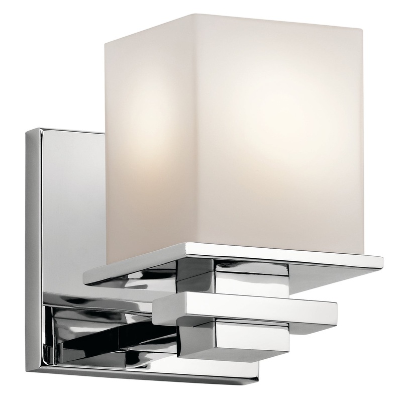 Kichler 45149CH Tully One Light Wall Sconce, Chrome