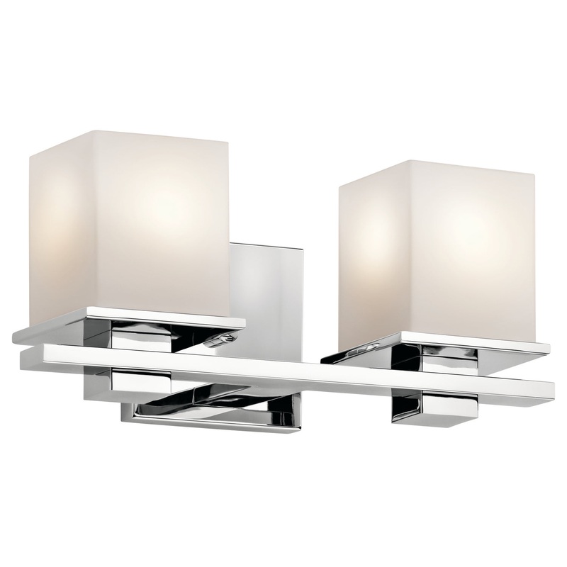 Kichler 45150CH Tully Two Light Bath, Chrome