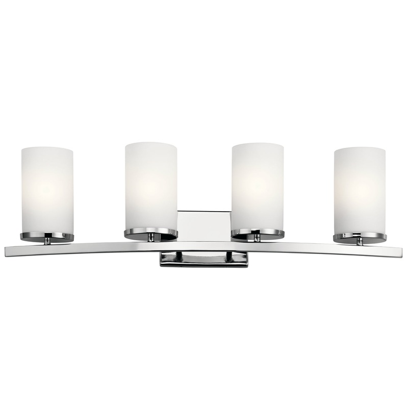 Kichler 45498CH Crosby Four Light Bath, Chrome