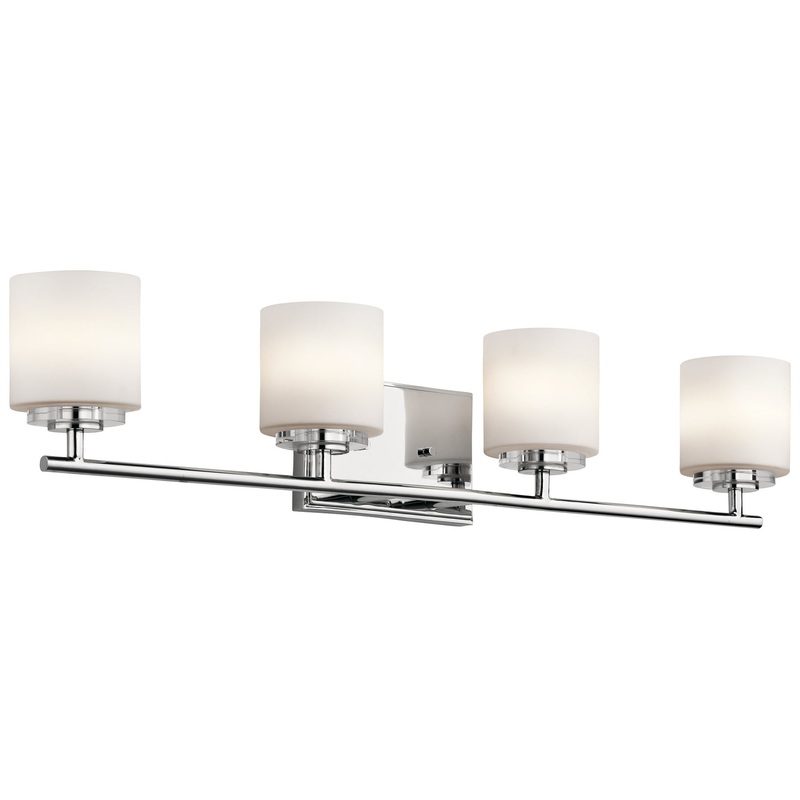 Kichler 45503CH O Hara Four Light Bath, Chrome