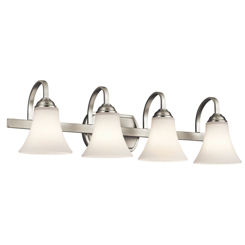 Kichler 45514NI Keiran Four Light Bath, Brushed Nickel (Discontinued)