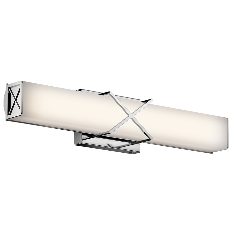 Kichler 45657CHLED Trinsic LED Linear Bath, Chrome