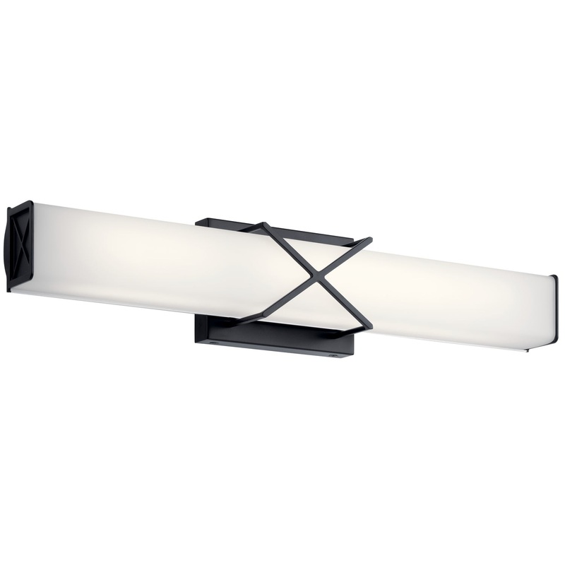 Kichler 45657MBKLED Trinsic LED Linear Bath, Matte Black