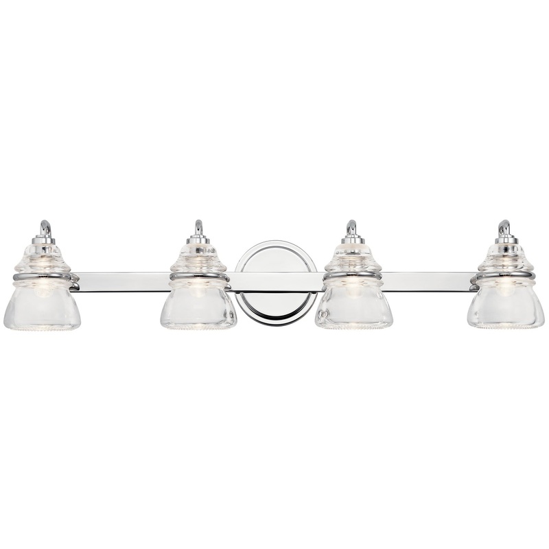 Kichler 45694CH Talland Four Light Bath, Chrome (Discontinued)