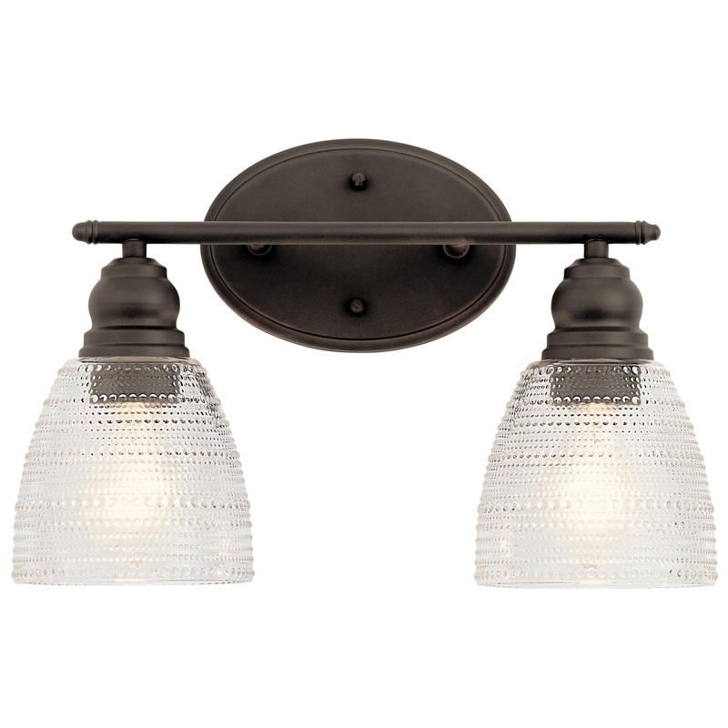 Kichler 45696OZ Karmarie Two Light Bath, Olde Bronze