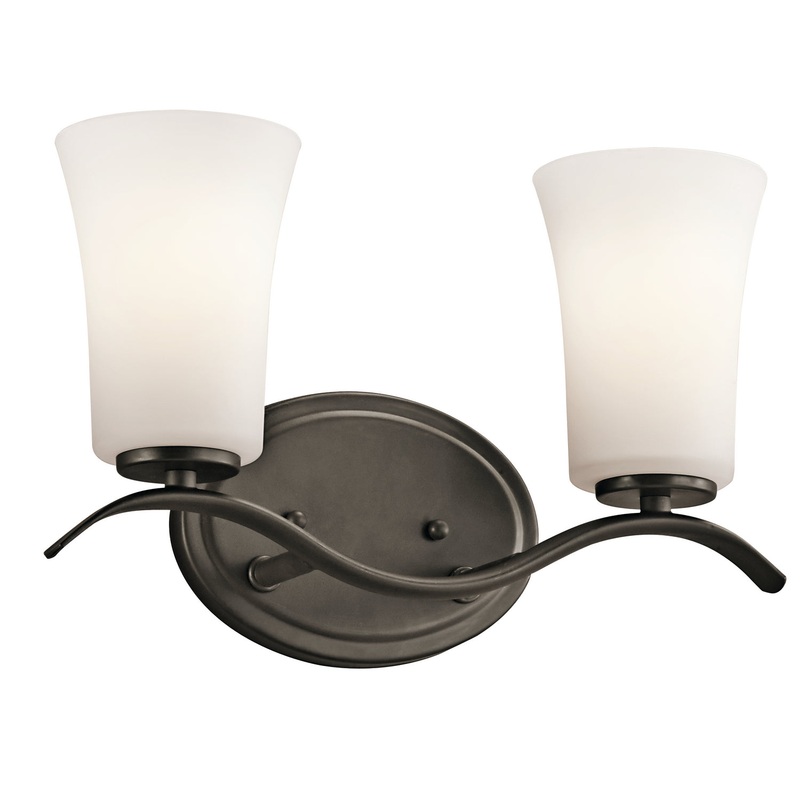 Kichler 45375OZ Armida Two Light Bath, Olde Bronze