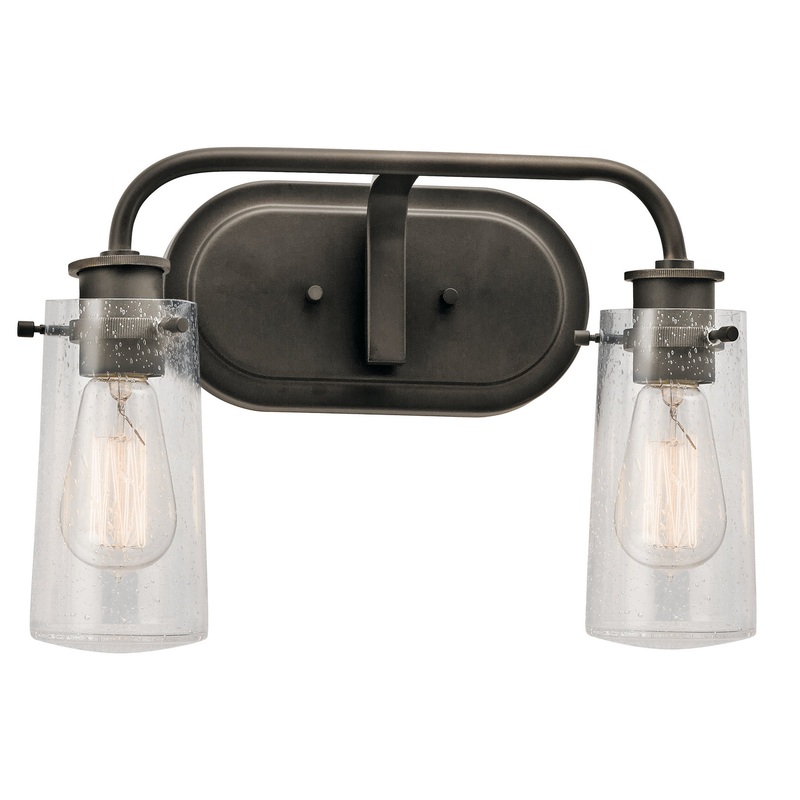 Kichler 45458OZ Braelyn Two Light Bath, Olde Bronze