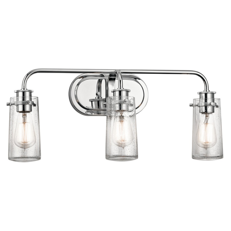 Kichler 45459CH Braelyn Three Light Bath, Chrome