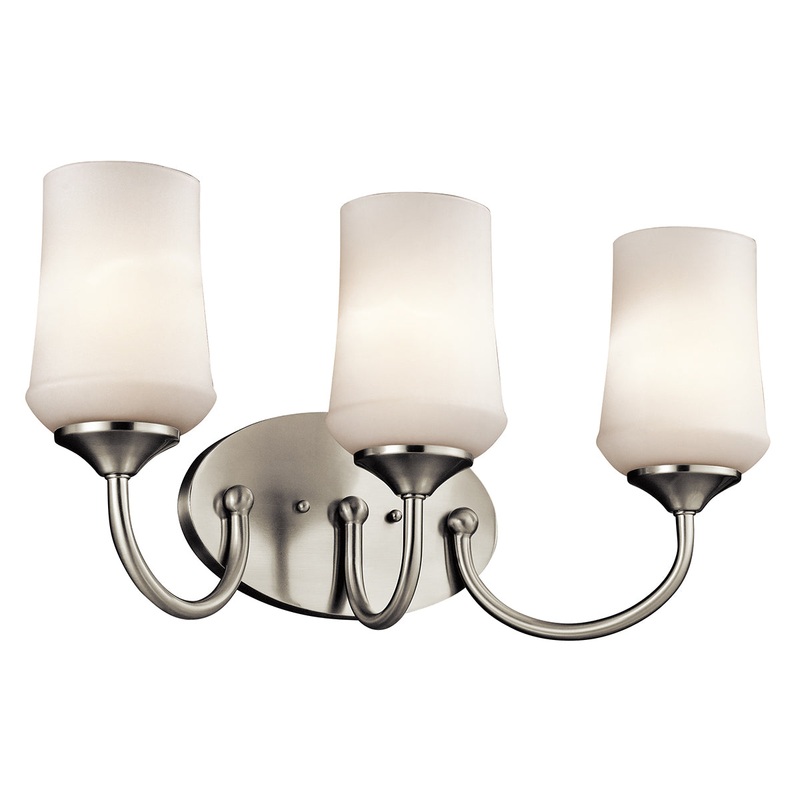 Kichler 45570NIL18 Aubrey LED Bath, Brushed Nickel