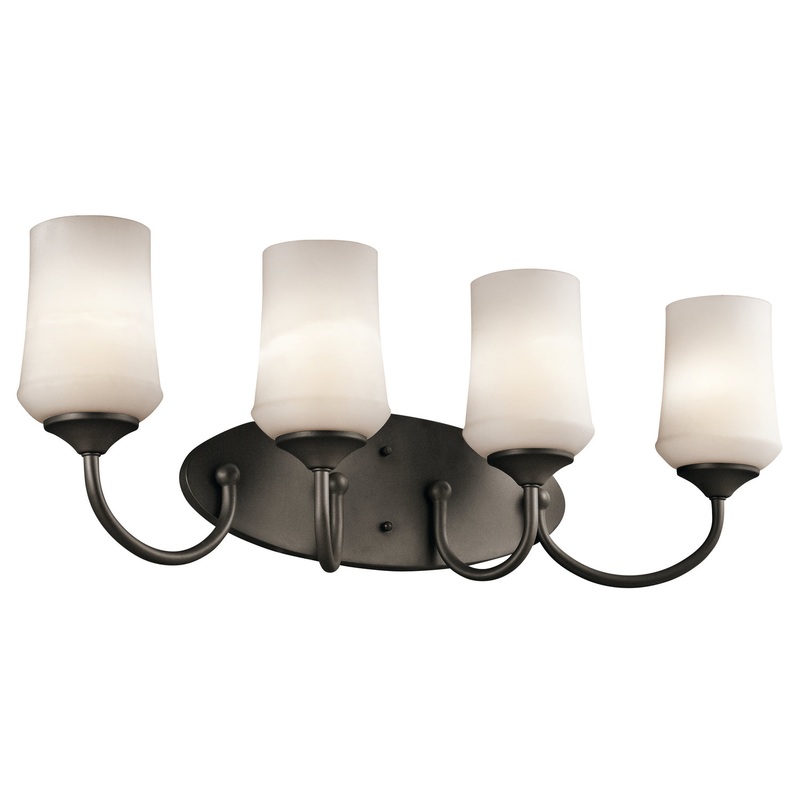 Kichler 45571OZ Aubrey Four Light Bath, Olde Bronze