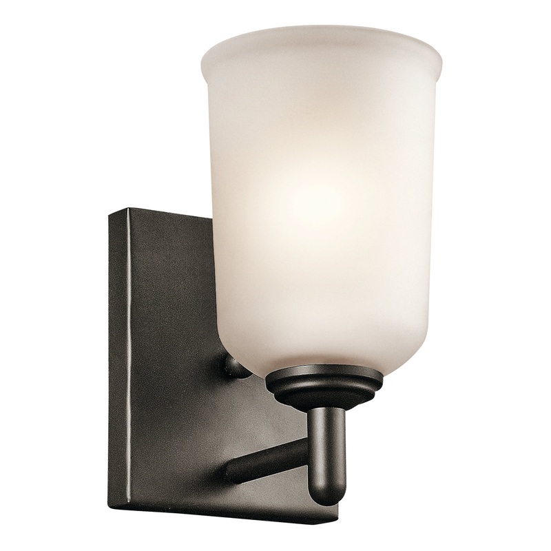 Kichler 45572OZ Shailene One Light Wall Sconce, Olde Bronze