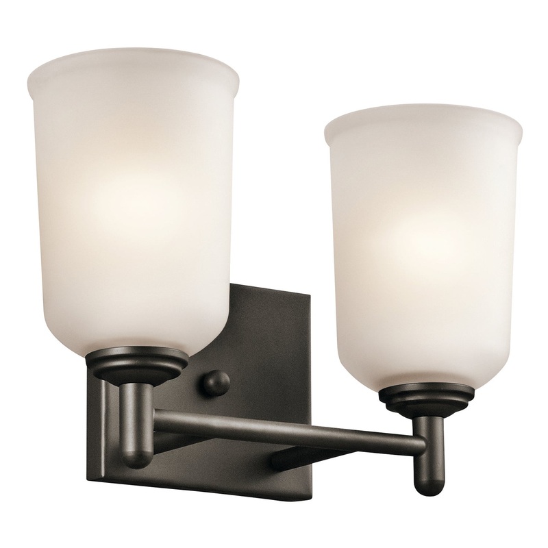 Kichler 45573OZ Shailene Two Light Bath, Olde Bronze