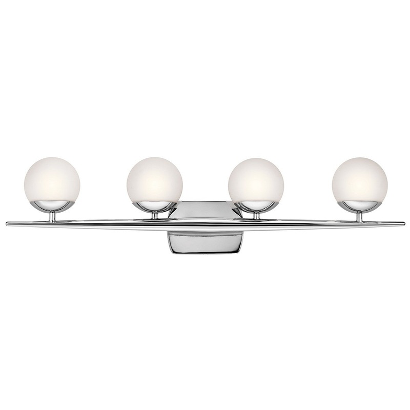 Kichler 45583CH Jasper Four Light Bath, Chrome