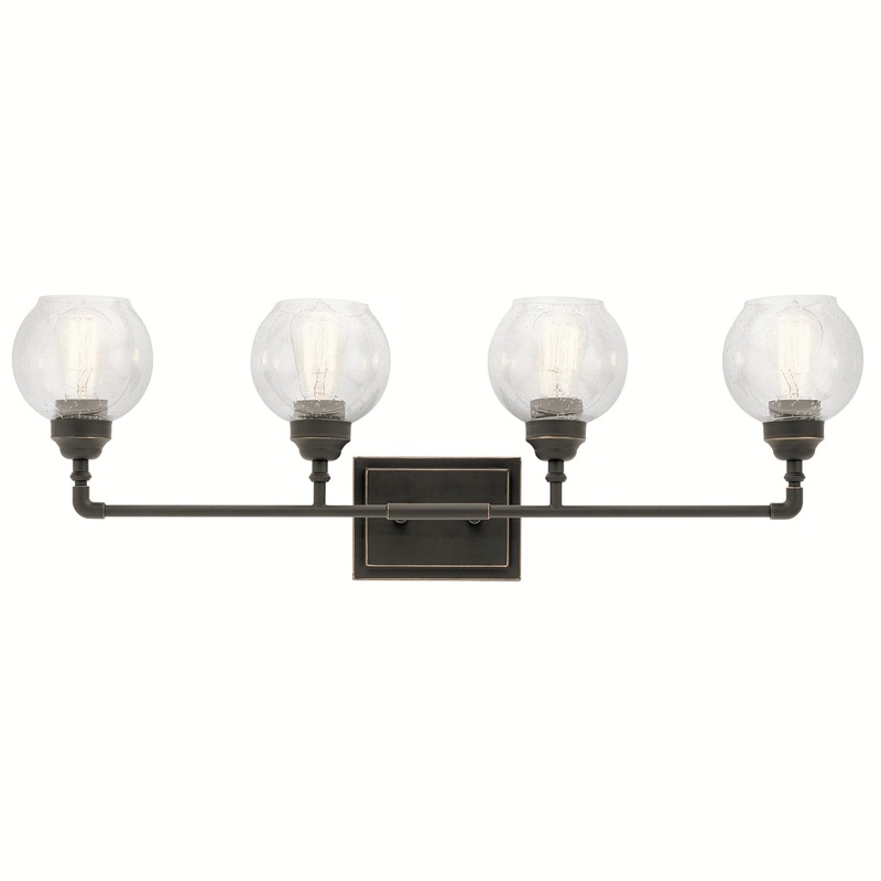 Kichler 45593OZ Niles Four Light Bath, Olde Bronze