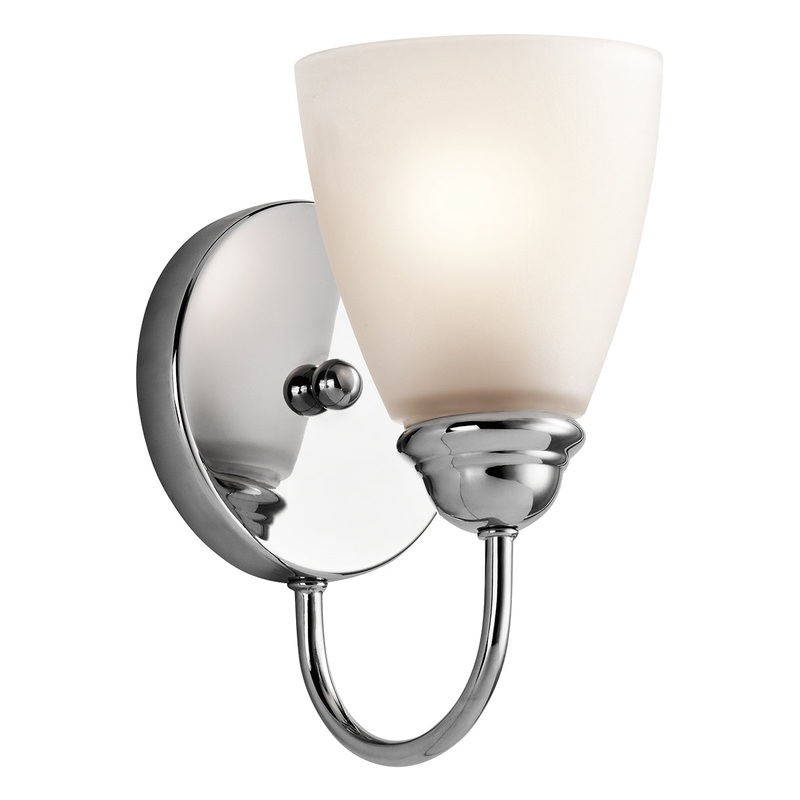 Kichler 45637CHL18 Jolie LED Wall Sconce, Chrome