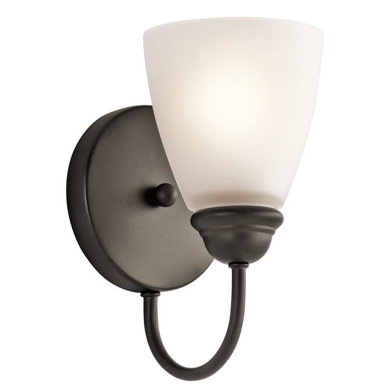 Kichler 45637OZL18 Jolie LED Wall Sconce, Olde Bronze