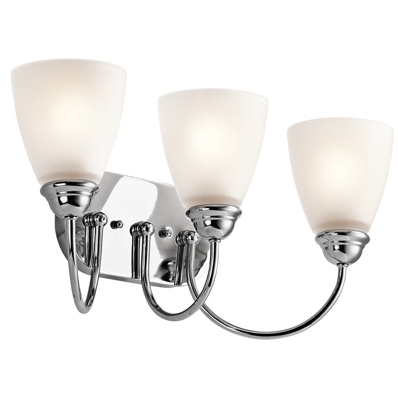 Kichler 45639CHL18 Jolie LED Bath, Chrome