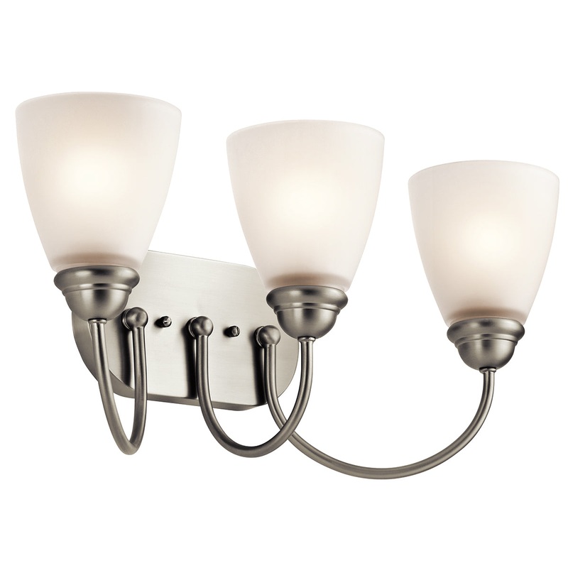 Kichler 45639NIL18 Jolie LED Bath, Brushed Nickel