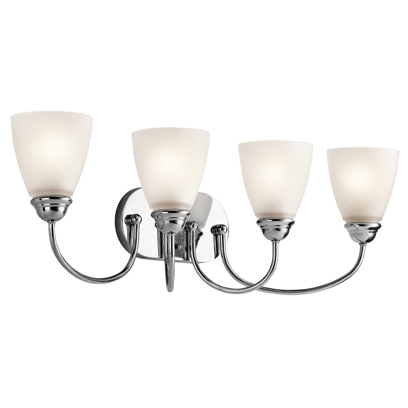 Kichler 45640CH Jolie Four Light Bath, Chrome
