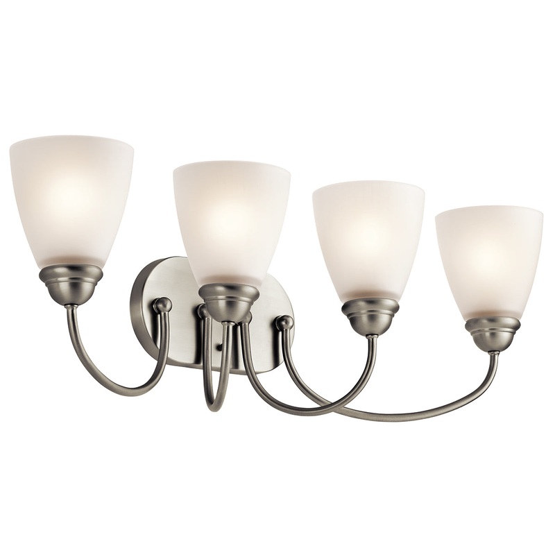Kichler 45640NIL18 Jolie LED Bath, Brushed Nickel
