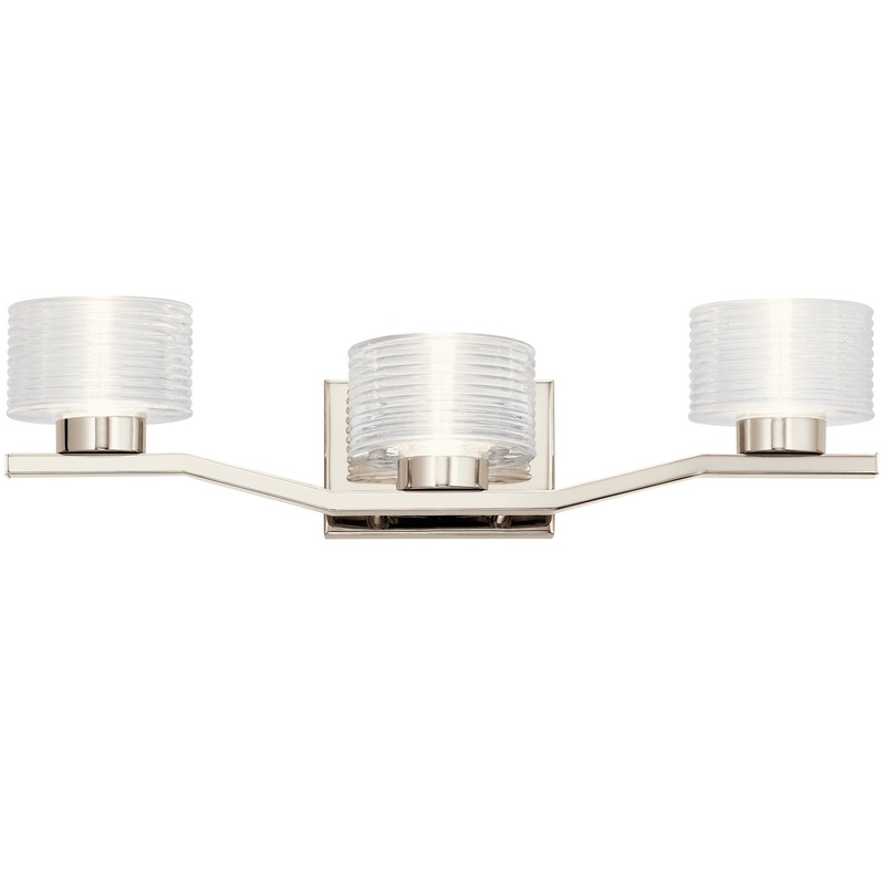 Kichler 45723PNLED Lasus LED Bath, Polished Nickel (Discontinued)
