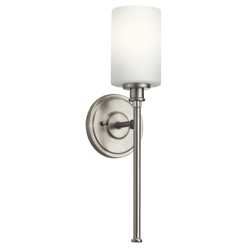 Kichler 45921NI Joelson One Light Wall Sconce, Brushed Nickel