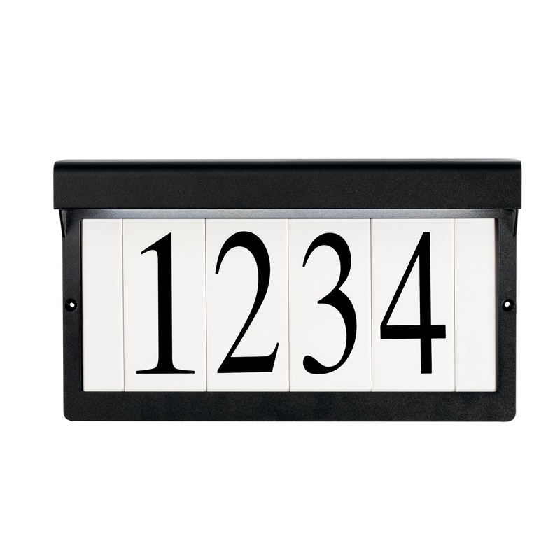 Kichler 43800BKTLED Address Light LED Address Light, Textured Black