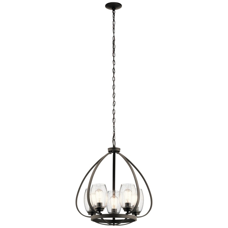 Kichler 44060OZ Tuscany Five Light Chandelier, Olde Bronze (Discontinued)