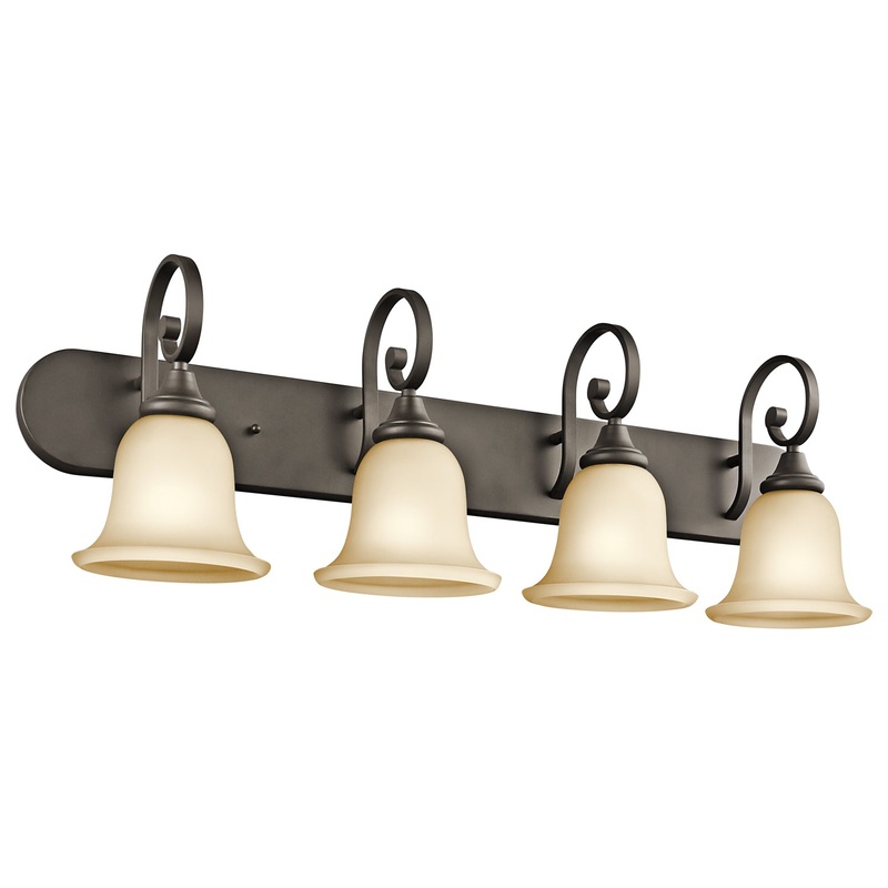 Kichler 45056OZL18 Monroe LED Bath, Olde Bronze (Discontinued)